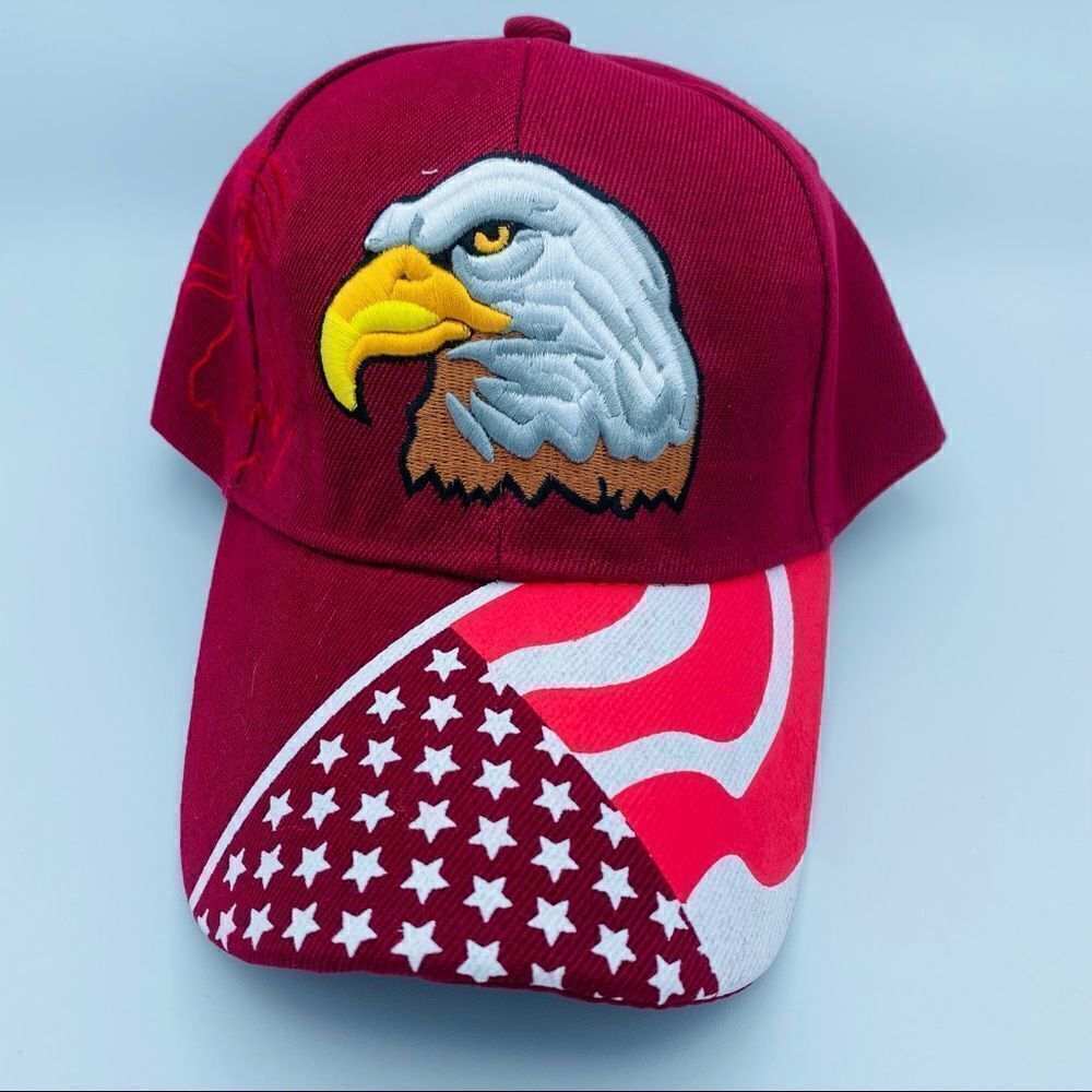 American Eagle Patriotic Baseball Cap By Amrita Singh Unisex